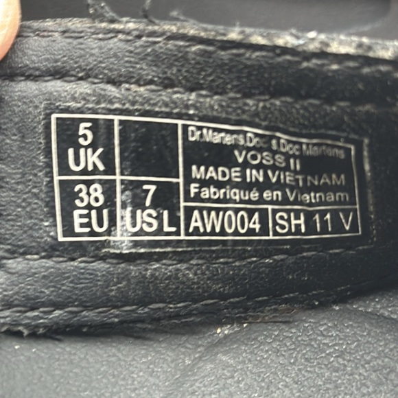 Dr. Martens Black Leather Sandals Size 7 DOC6766 - Picture 7 of 7